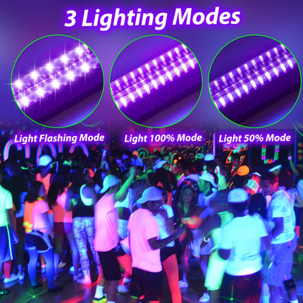 USB Blacklight Bars for Parties and Stage Effects