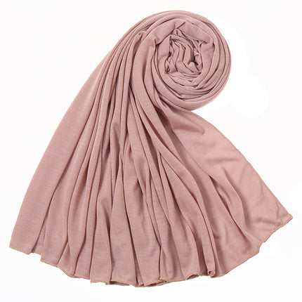 Solid Color Jersey Hijab Scarf