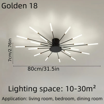 Modern Warm White LED Ceiling Light – Sleek & Stylish