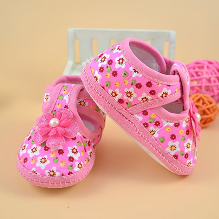 Trendy Flower Sneakers for Baby Girls