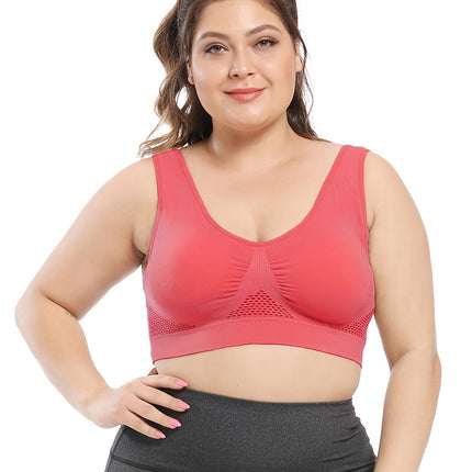 Plus Size Seamless Sports Bra