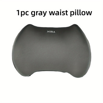 Memory Foam Car Neck & Lumbar Pillow – Ultimate Comfort