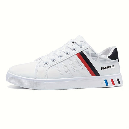 Men’s Striped Lace-Up Sneakers