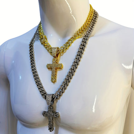 Sky Talent Bao Gold-Plated Cross Necklace
