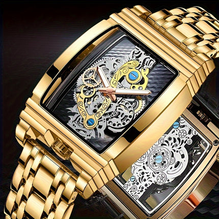 Luxury Tourbillon Quartz Watch