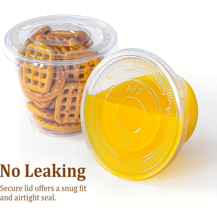 20/40pcs 9oz Clear Disposable Plastic Cups with Lids
