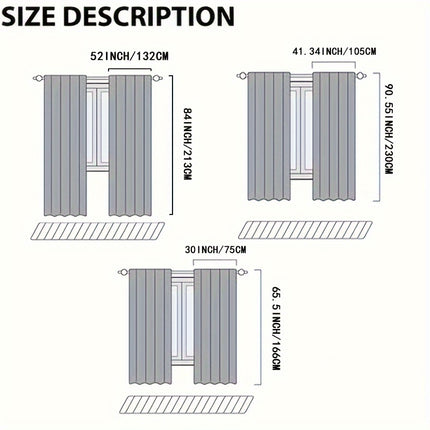 Luxury Full Blackout Curtains