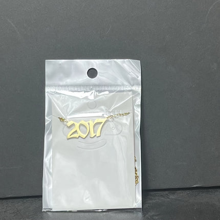 Custom Birth Year Stainless Steel Necklace