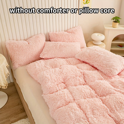 Pink Solid Color Bedding Set - Soft & Stylish Comfort