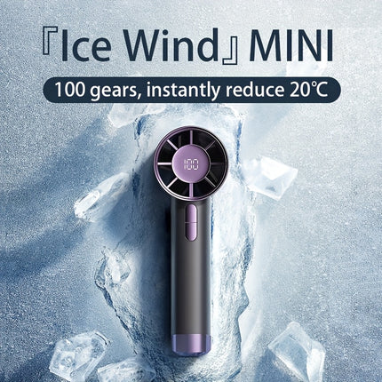 Ultra-Quiet Handheld Fan – Precision Cooling Anywhere