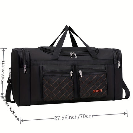 Men's Large Capacity Luggage Handbag