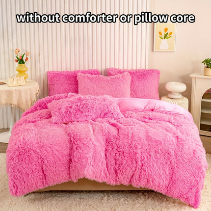 Pink Solid Color Bedding Set - Soft & Stylish Comfort