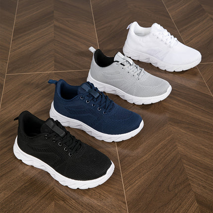 Breathable Knit Athletic Sneakers