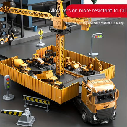 Giant Alloy Crane Toy Set