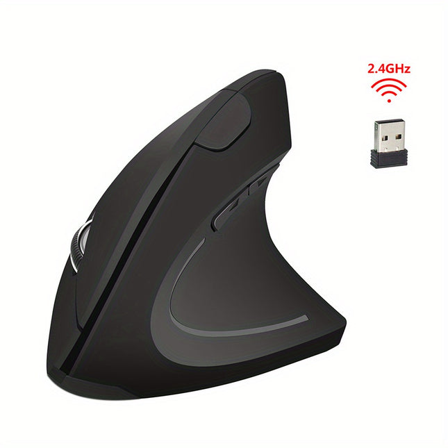 Ergonomic Vertical Wireless Mouse – Game & Work Effortlessl - Monti Bargains