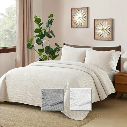 All-Season Ultra-Soft Quilted Comforter Insert