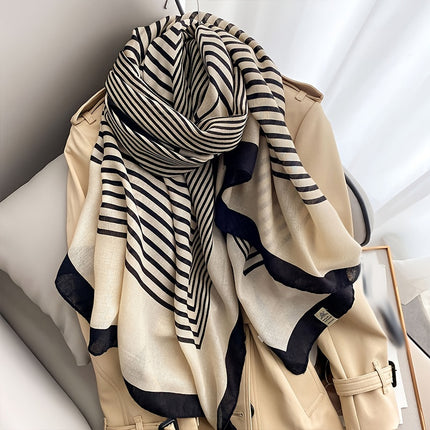 Imitation Silk Winter Scarf for Women