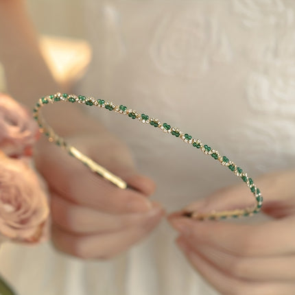 Vintage Royal Rhinestone Alice Band