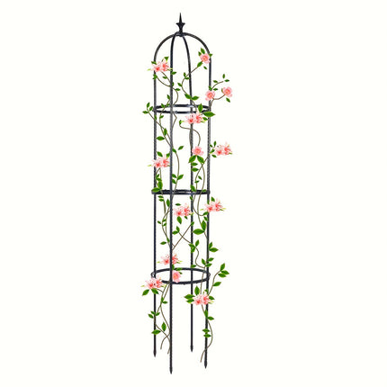 Elegant Tower Trellis for Climbing Plants & Flowers