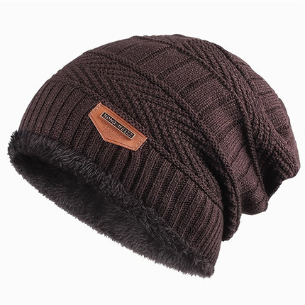 Plus Velvet Men's Beanie Hat