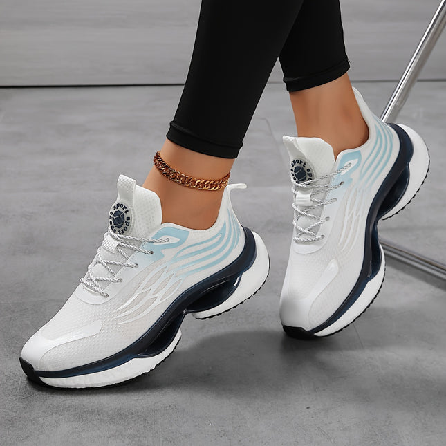 Women's Breathable Lace-Up Sports Shoes