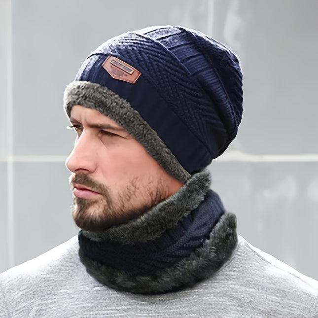Men’s Warm Hat & Scarf Set