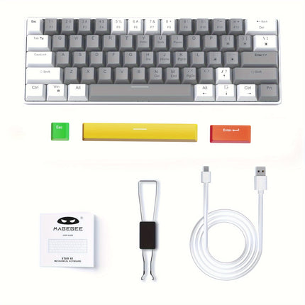 Compact 60% Gaming Keyboard - Monti Bargains