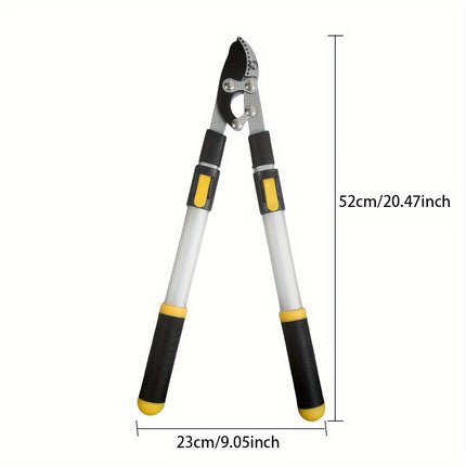 Telescopic Pruning Shears - Extendable Garden Clippers for Trees