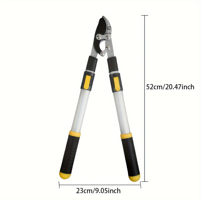 Telescopic Pruning Shears - Extendable Garden Clippers for Trees