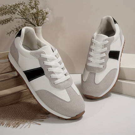 Women's Breathable Lace-Up Sneakers