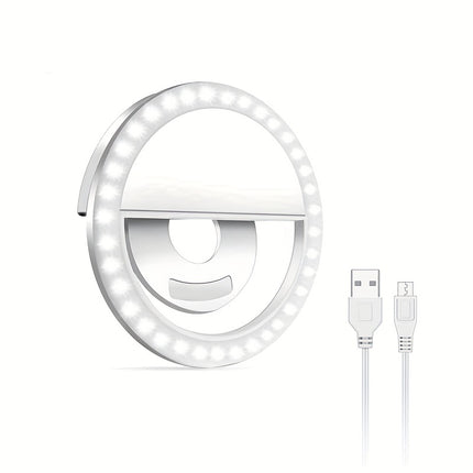 LED Selfie Ring Light – Perfect for Photos & Makeup!