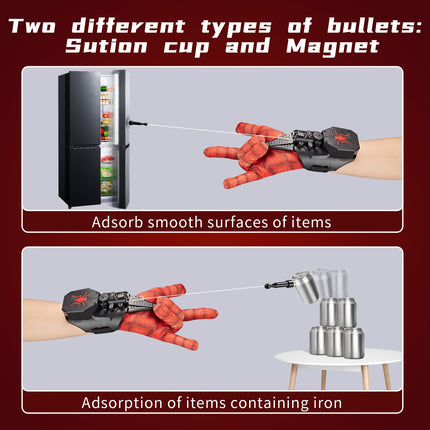USB Rechargeable Spider Web Launcher – Fun & Practical Toy