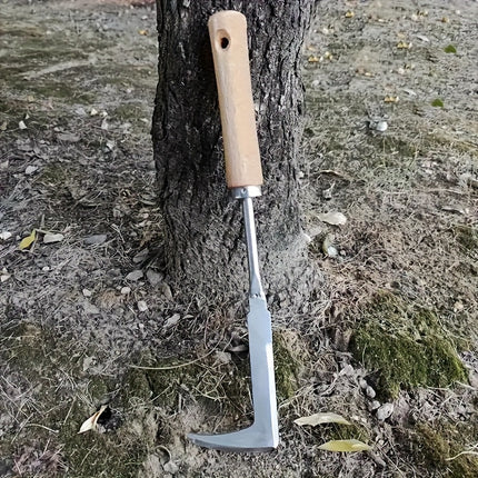 Stainless Steel Weed Puller - Serrated Gardening Knife Tool