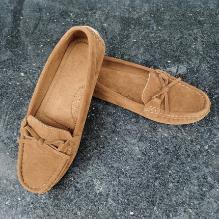 Women's Retro Bow Loafers