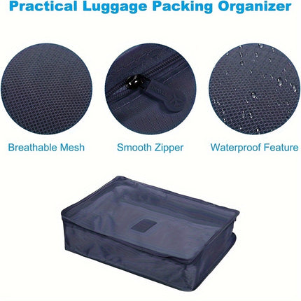 6-Piece Travel Packing Cubes Set