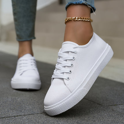 Classic Canvas Lace-Up Sneakers