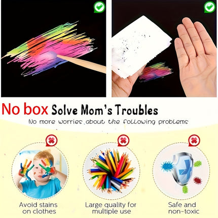 Rainbow Scratch Art Kit – Creative Fun with Hidden Colors