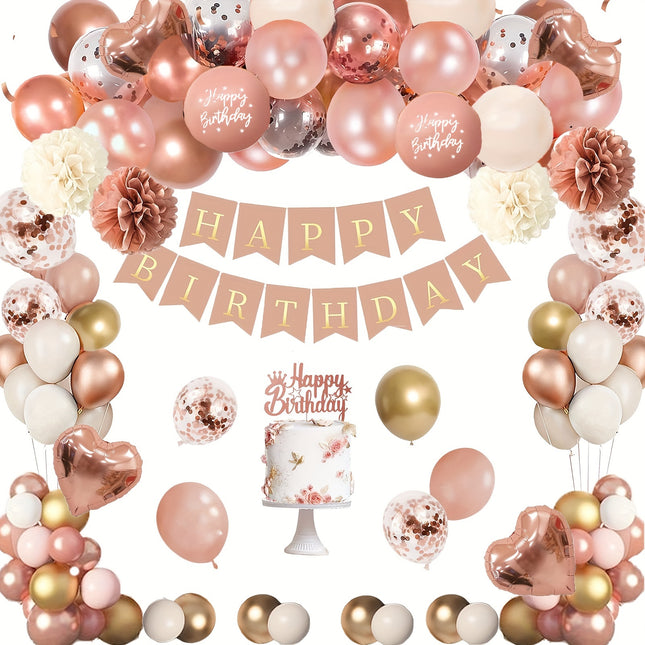 71pcs, For Birthday Girl Decoration