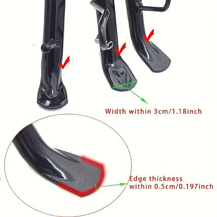 Motorcycle Foot Support Pad – Anti-Skid Stability & Comfort