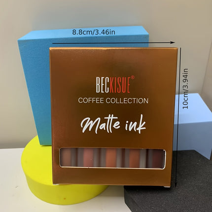 Coffee Nude Velvet Lipstick Set