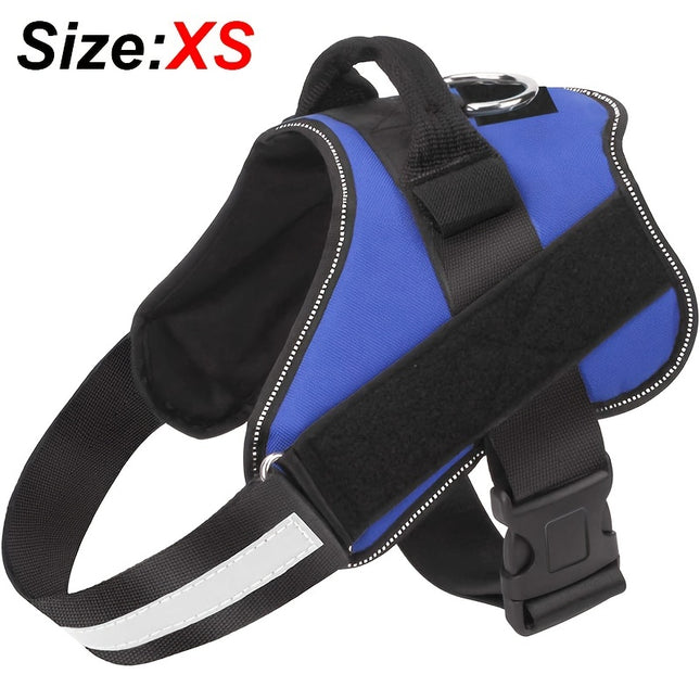 Reflective No-Pull Dog Harness with Easy-Grab Handle - Monti Bargains