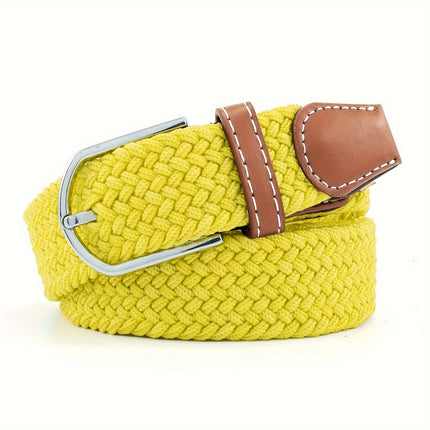 Unisex Elastic Canvas Golf Belt