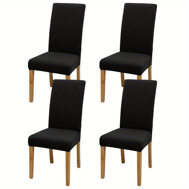 Stretchy Milk Fabric Chair Covers - Stylish & Durable