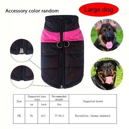 Waterproof Winter Pet Coat for All Breeds - Monti Bargains