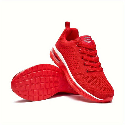 Men’s Trendy Woven Knit Running Shoes