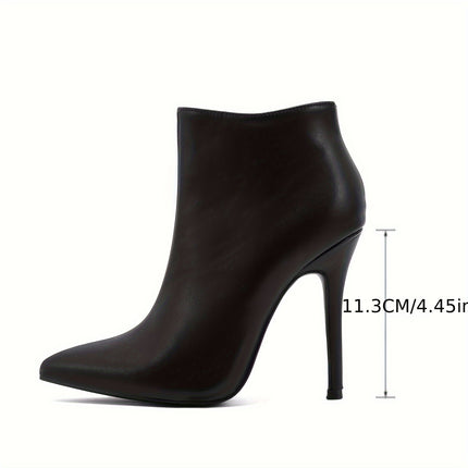Elegant Pointed Toe Stiletto Booties