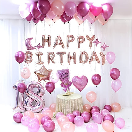 Customizable Foil Letter Balloon Banner