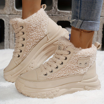 Women's Cozy Plush Snow Boots
