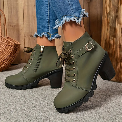 Stylish Side-Zip Ankle Boots