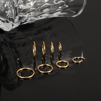 Minimalist Titanium Nose Hoop Ring